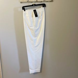 Lafayette 148 white trousers, Size 14.